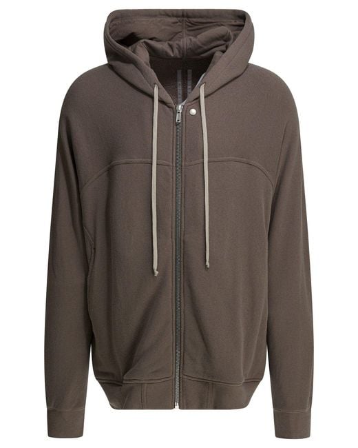 Rick Owens Brown Cotton Sweatshirt for men