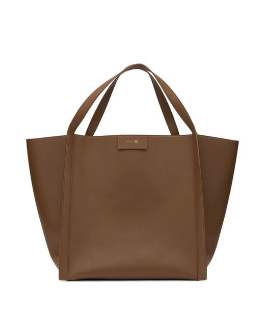 Céline Brown "Cube" Medium Shoulder Bag