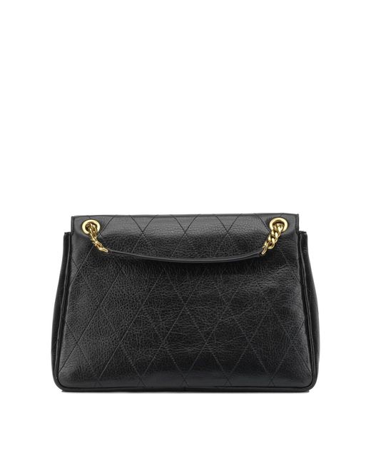 Tory Burch Black Leather Shoulder Bag