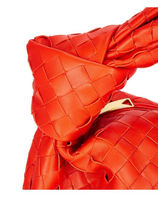 Bottega Veneta Red Jodi Shoulder Bag