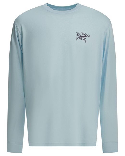 Arc'teryx Blue Kragg Sl Crewneck T-Shirt Light for men