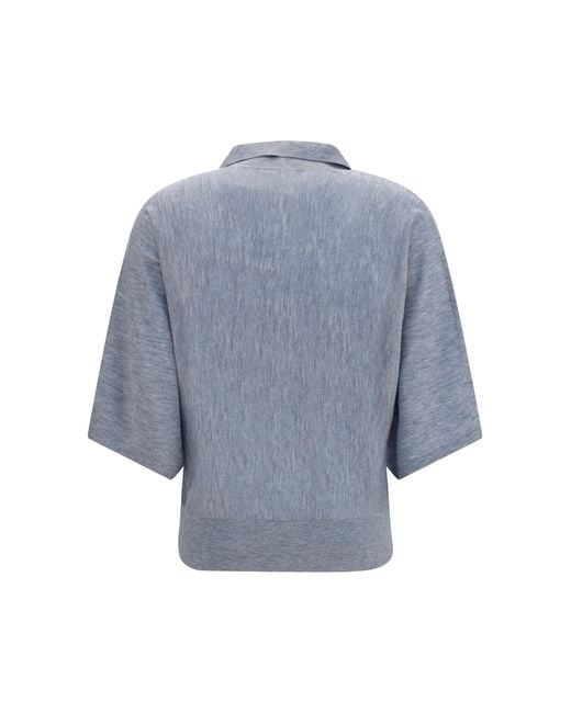 Lisa Yang Blue Norie Sweater