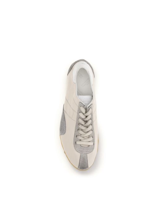 Margiela White Sprinter Sneakers Hb293 for men