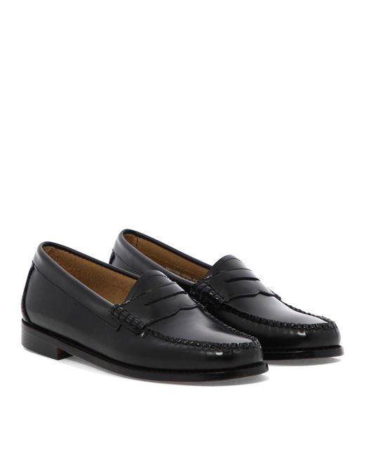 G.H.Bass & Co. Black "Weejuns Penny" Loafers
