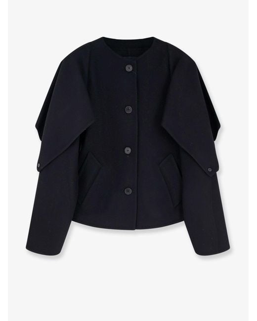 R2W Blue Catran Wool And Cashmere Blazer