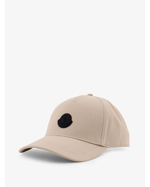 Moncler Natural Cotton Hat for men