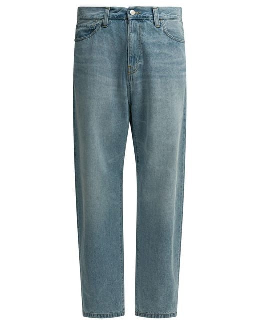 Carhartt Blue Light Cotton Jeans for men