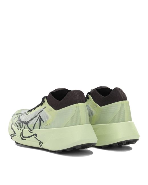 Arc'teryx Green "Silan 2" Low Top Sneakers