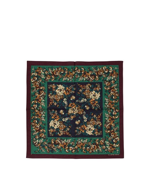 Kapital Green "Nadeshiko" Scarf for men