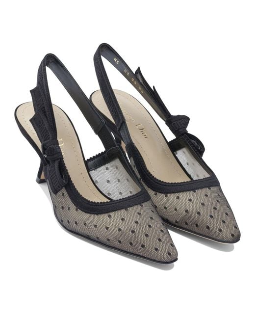 Dior Black "J'A" Slingback