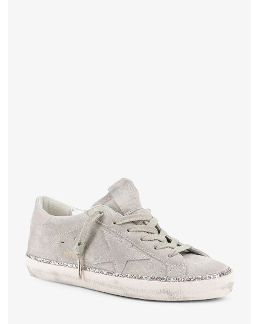Golden Goose Deluxe Brand White Suede