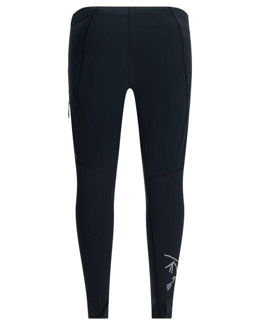 Arc'teryx Blue "Norvan Tight" Leggings