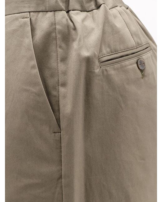 Hevò Natural Shorts Torre Lapillo Linen for men