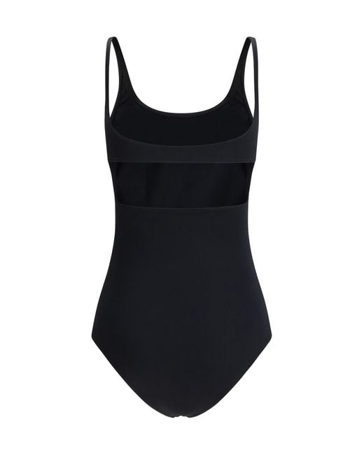 Courreges Black One-Piece Swimsuit