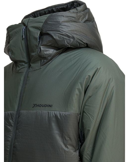 Houdini Sportswear Green Dunfri Jackets And Coats for men