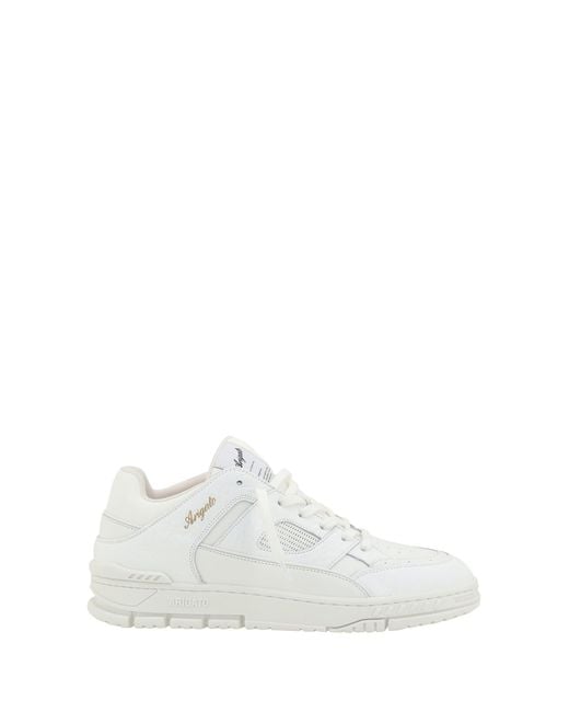 Axel Arigato White Sneakers Area Lo Calf Leather for men