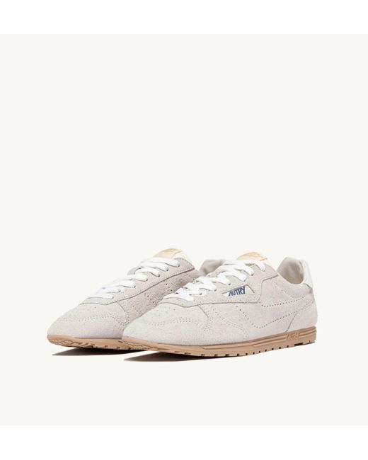Autry White "Windspin" Sneakers for men
