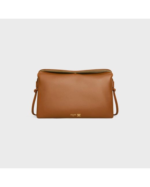 Céline Brown Trio Flap Small Shoulder Bag