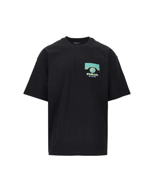 Carhartt Black 'Pinball' Print T-Shirt for men