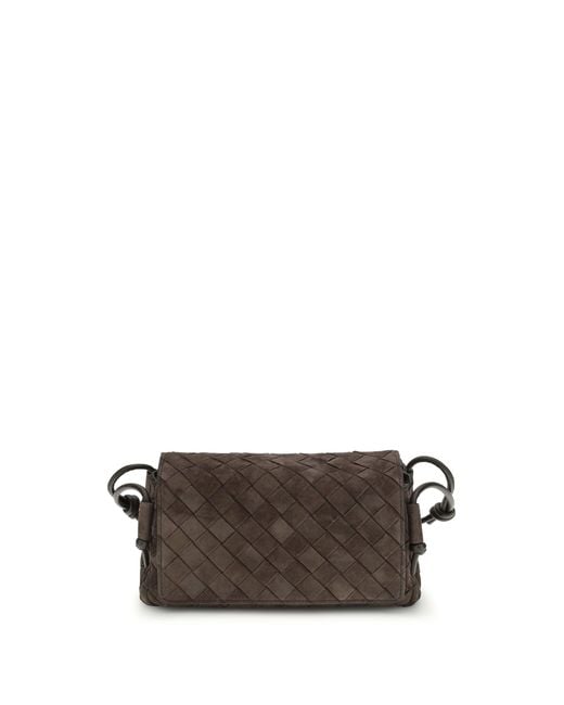 Bottega Veneta Brown Notturno Clutch