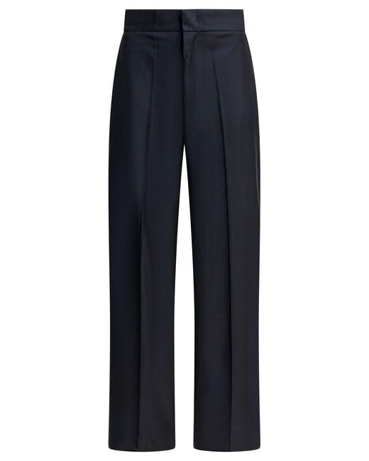 Sa Su Phi Blue Wool Trousers