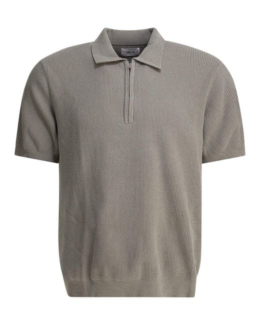 NN07 Gray Danny Polo Shirts for men