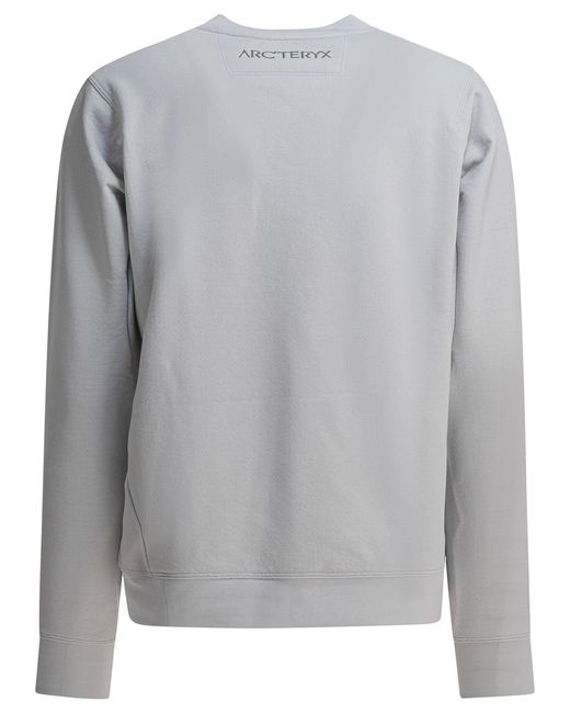 Arc'teryx Gray "Aestas Crew" Sweatshirt Crewneck