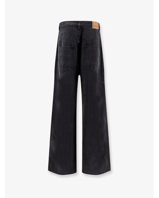 Isabel Marant Black Rodayna Denim Jeans