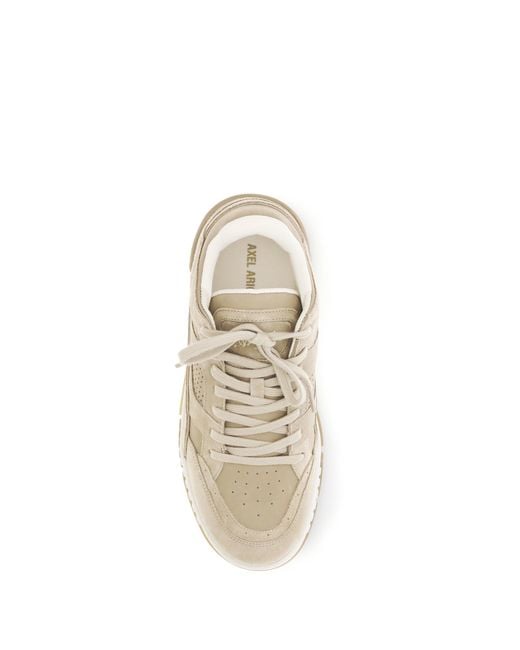 Axel Arigato White Area Lo Fluffy Sneakers for men