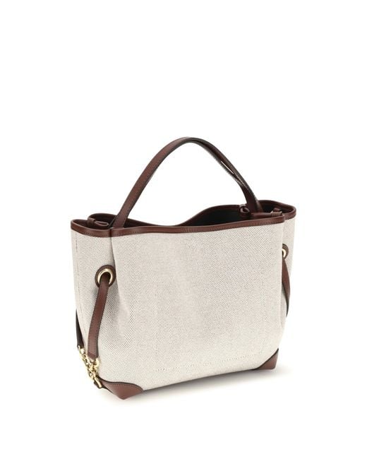 Chloé White Chloé Clover Handbag