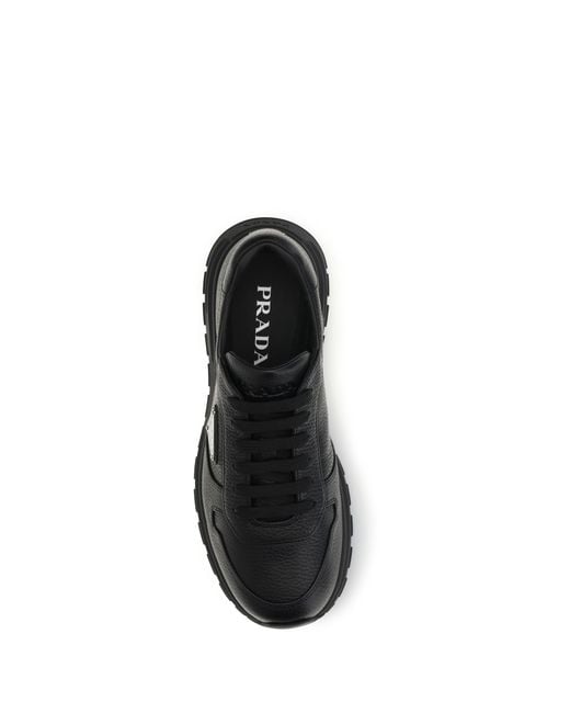 Prada Black Sneakers Prax 2.0 for men