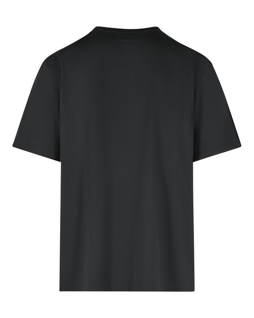 Zegna Black Cotton T-Shirt for men