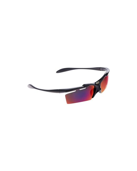 Balenciaga Purple "Turbo Rectangle" Sunglasses