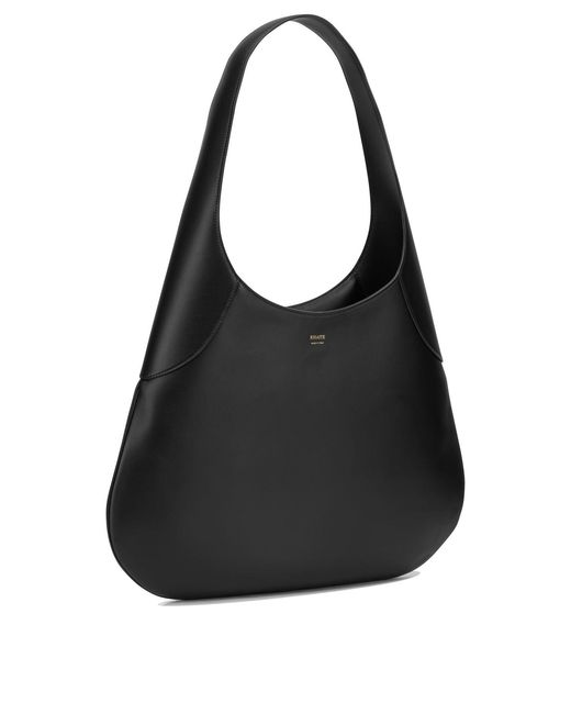 Khaite Black "Joan Hobo" Large Shoulder Bag