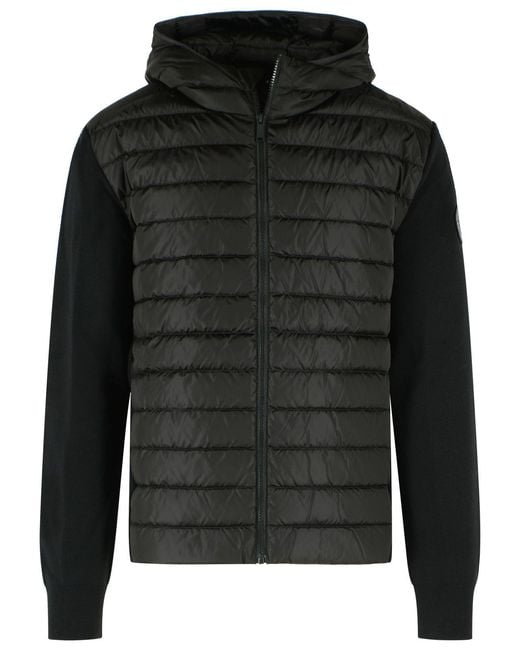 Canada Goose Black Hybridge Hayes Jacket for men