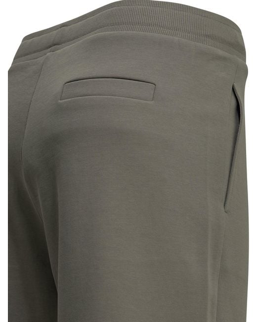 Max Mara Gray Cotton Jersey Sweatpants