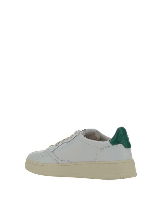 Autry White Low 01 Sneakers for men