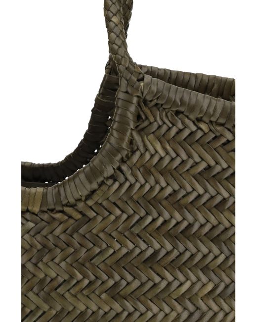 Dragon Diffusion Green Nantucket Big Shoulder Bag