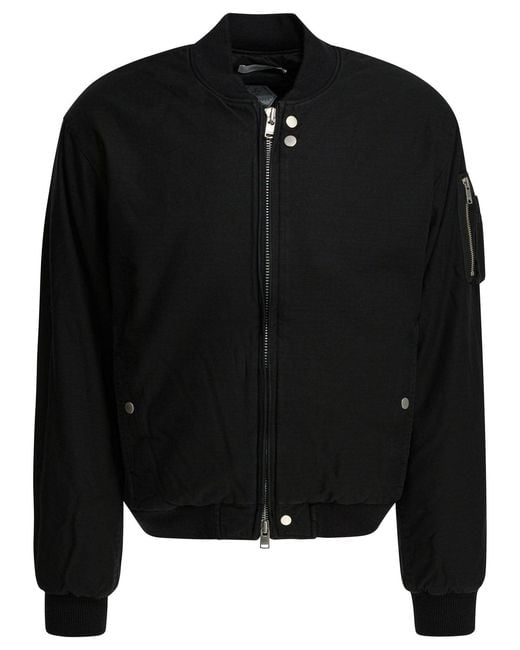 Nonnative Black "Trooper Puff" Bomber Jacket
