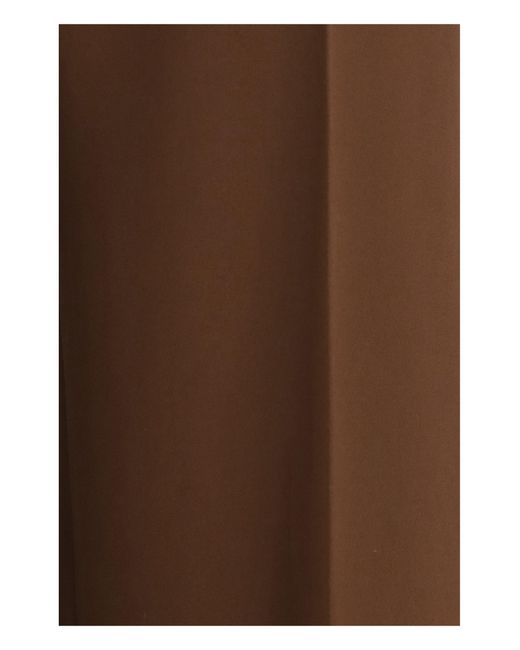 Ermanno Scervino Brown Straight-Leg Pants Chestnut