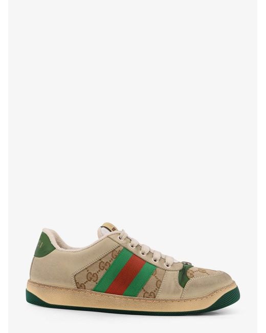 Gucci Multicolor Neutrals Trainers