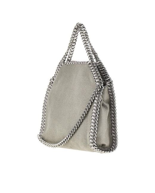 Stella McCartney Gray Tiny Falabella Bag