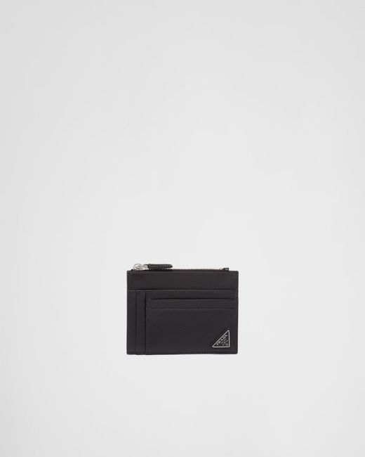 Men's White Card Holder