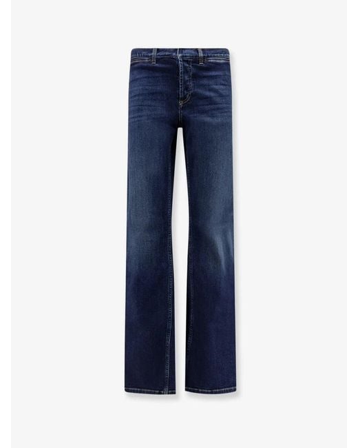 Gucci Blue Jeans With Web Details for men