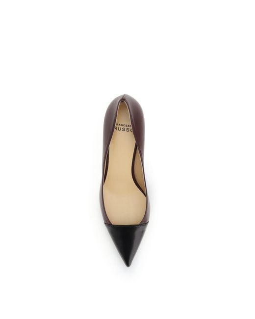 Francesco Russo Brown Pumps Two-Tone