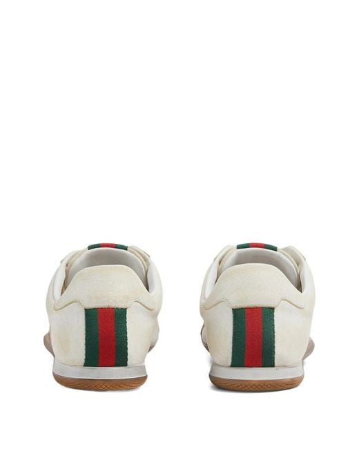 Gucci White Shift" Sneakers