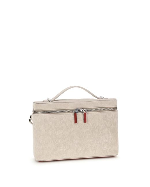 Christian Louboutin White Djanis Beauty Case for men
