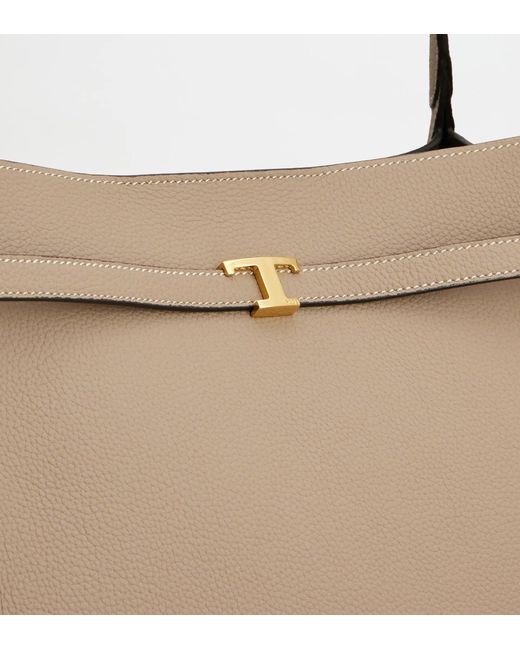 Tod's Natural Large Handbag