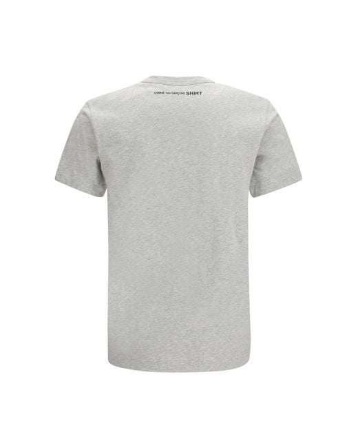 Comme des Garçons Gray T-Shirt Crewneck for men