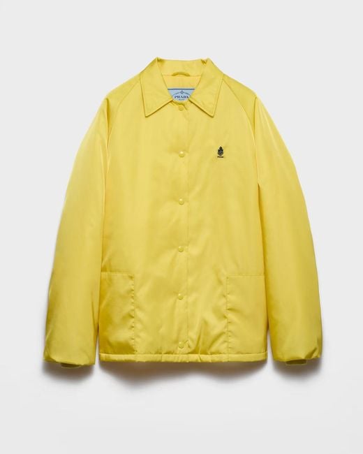 Prada Yellow Re-Nylon Light Jacket
